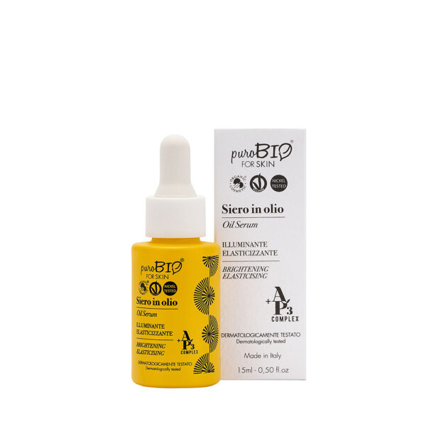 puroBio For Skin Siero in Olio Illuminante e Elasticizzante