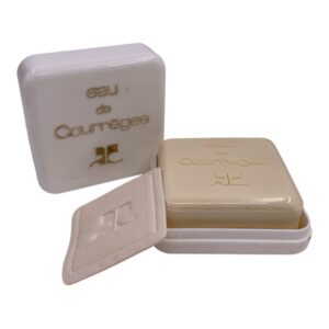 Eau de Courreges sapone 100gr con porta sapone